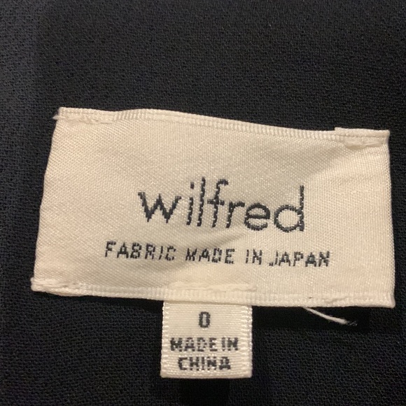 Wilfred size 0 black sleeveless dress - Picture 3 of 4